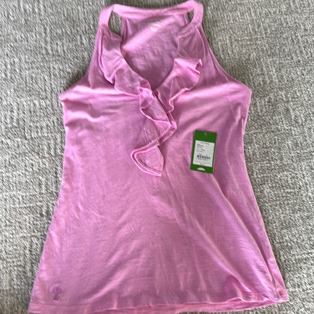 Lilly Pulitzer Shay tank size small color-Party Time Li